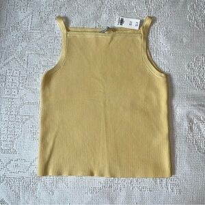 Abercrombie & Fitch Yellow Tank Top